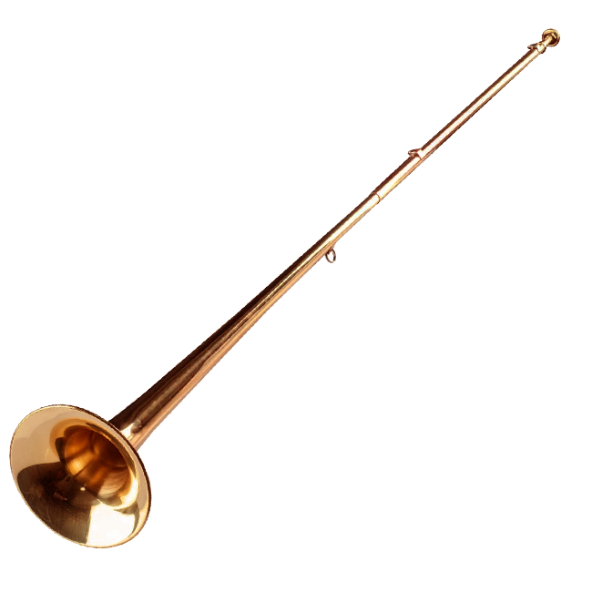 Copper Temple-Style Trumpet